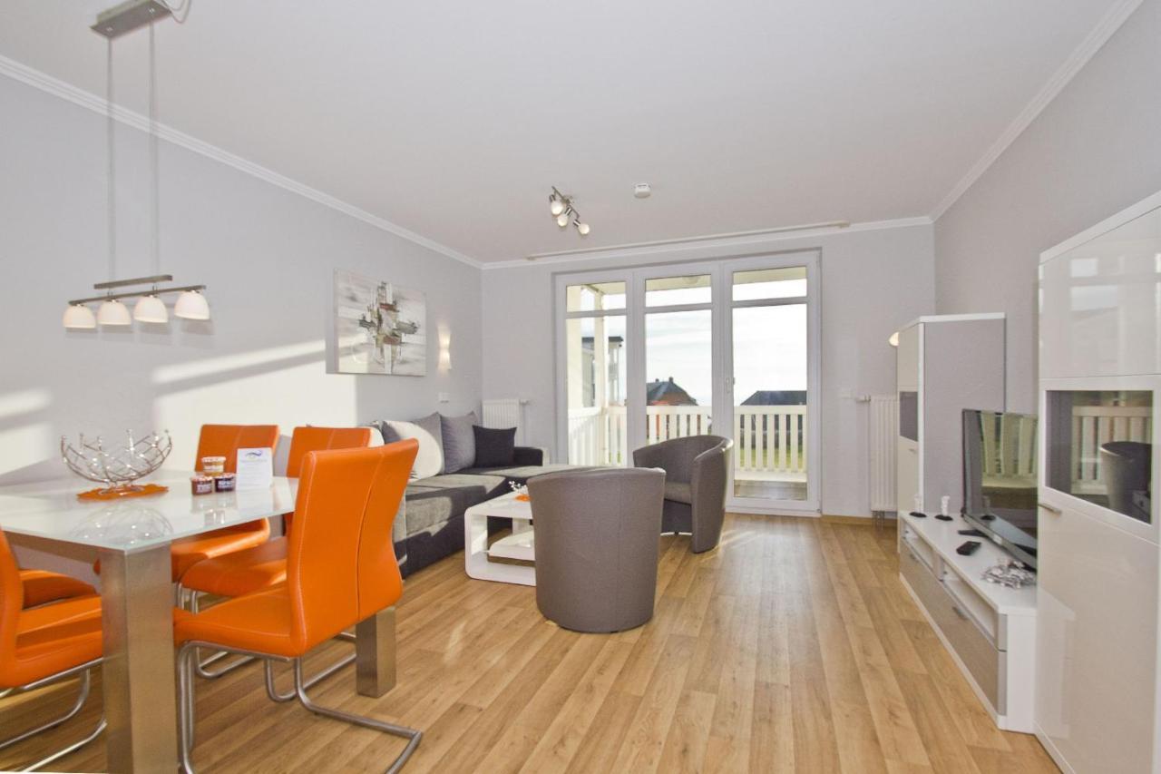 Mit Meerblick Und Balkon, Gratis Nutzung Vom Ahoi Erlebnisbad Und Sauna In Sellin - Meeresblick Fewo 33 Goehren  Exterior foto